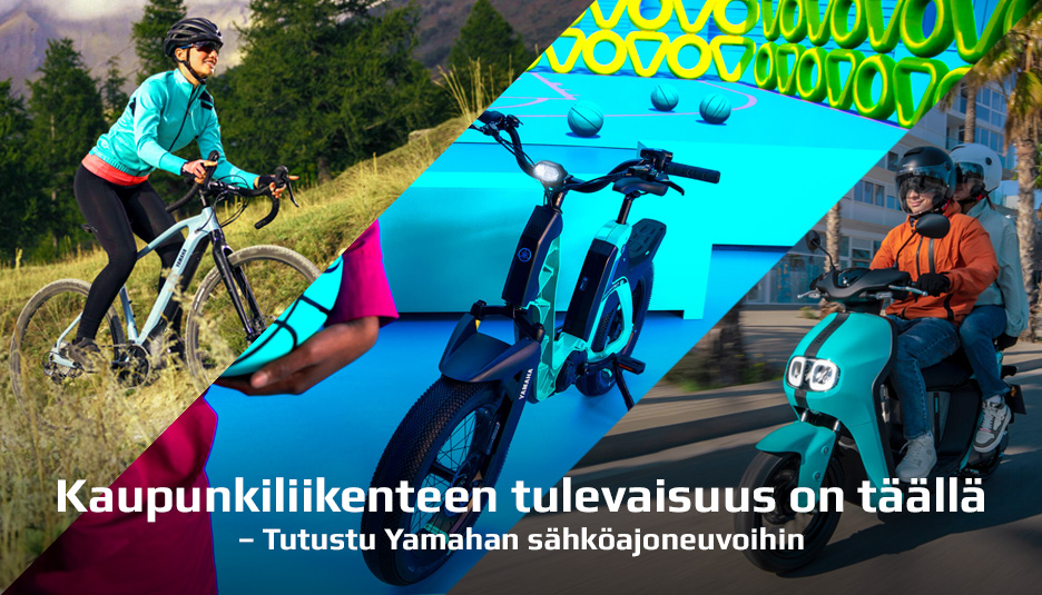 Yamaha sähköistää kaupunkiliikenteen