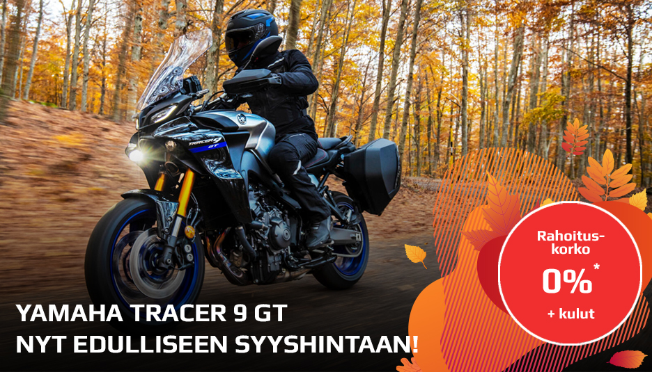 Yamaha TRACER 9 GT -syyskampanja!